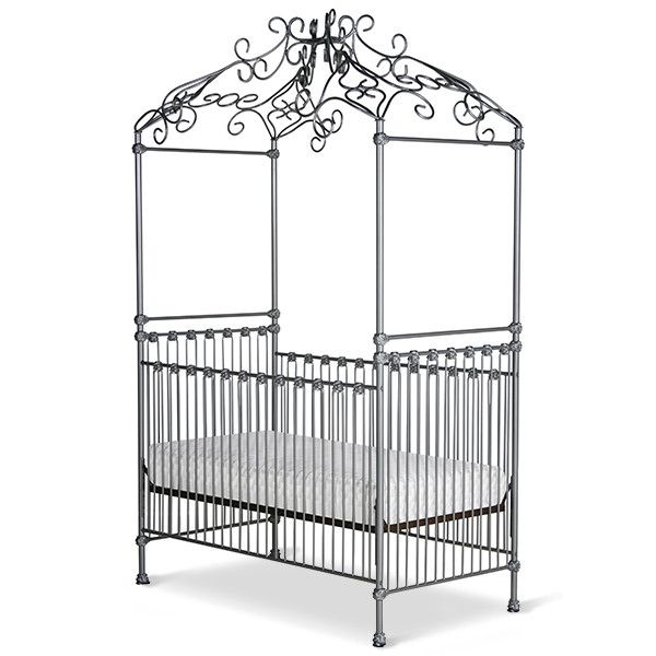 Princess Iron Canopy Crib by Corsican