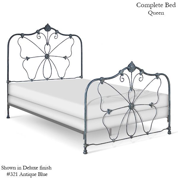 Butterfly Iron Bed by Corsican