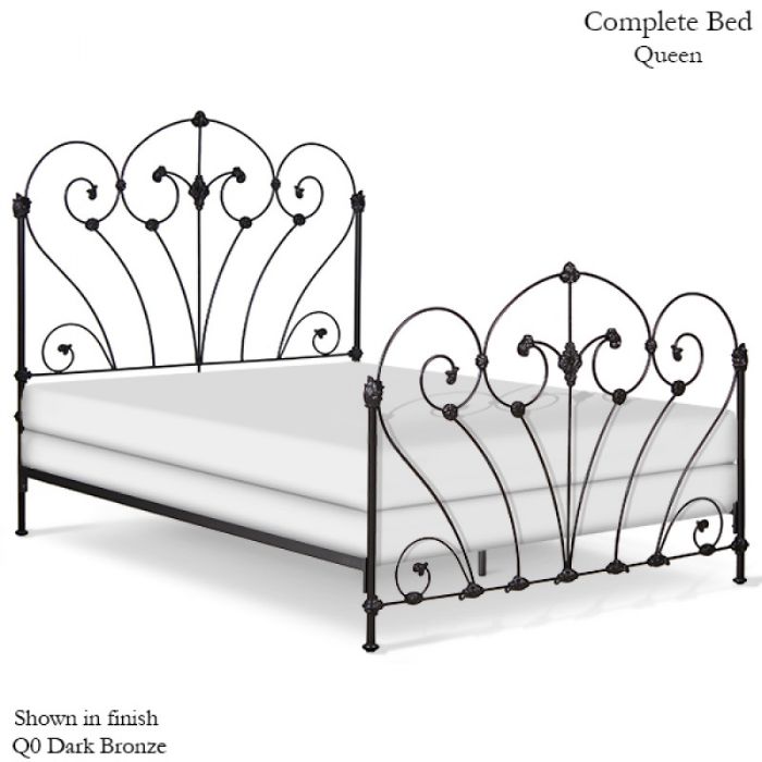 Elegant Scroll Standard Bed by Corsican