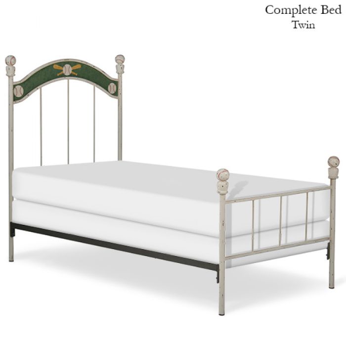 Baseball Iron Bed by Corsican