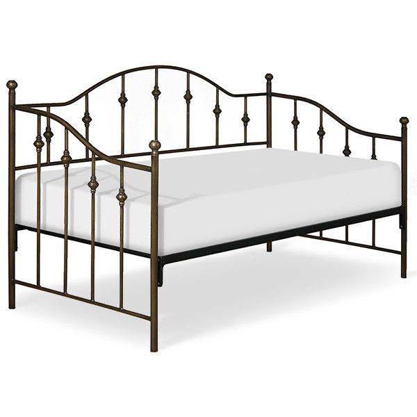 Antique Arch Iron Daybed by Corsican