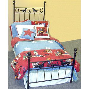 Rodeo Iron Bed by Corsican