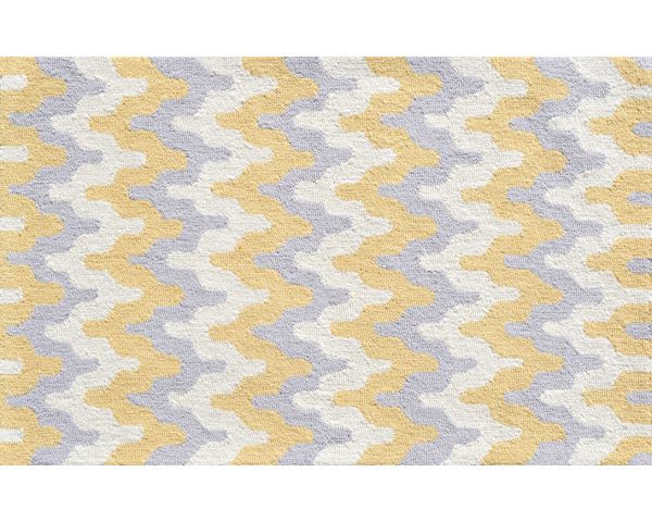 Surge Rug in Yellow by Rug Market