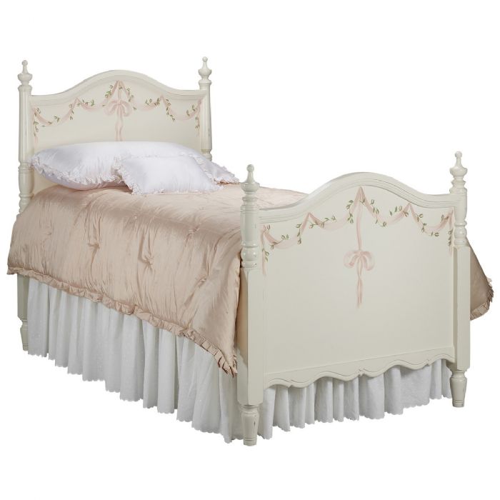 Kate Bed in Ribbons & Roses by AFK Art For Kids