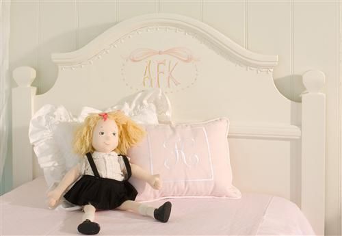 Cody Bed with Monogram by AFK Art For Kids