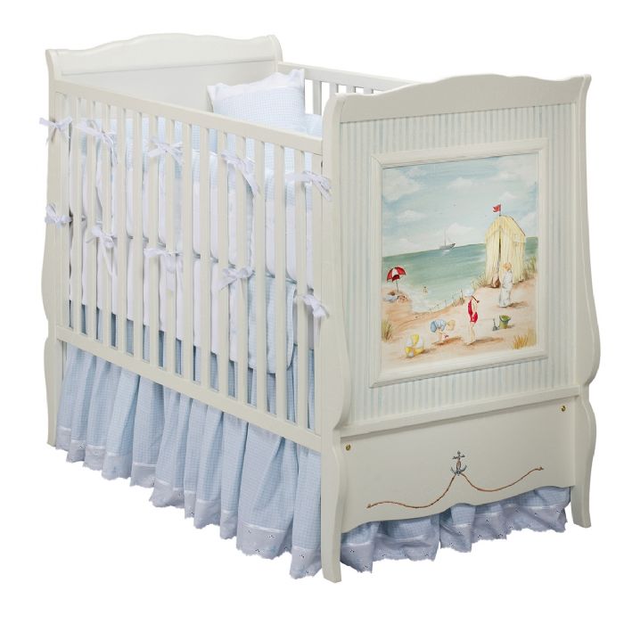 Cottage Crib in Seashore by AFK Art For Kids