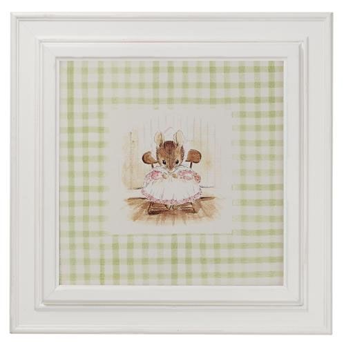 Enchanted Forest Collection- Miss Mouse Print by AFK Art For Kids