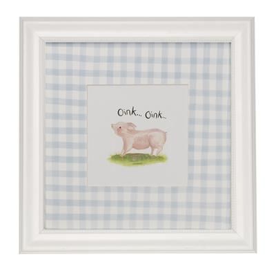 Farm Animals Collection- Little Pig Print by AFK Art For Kids