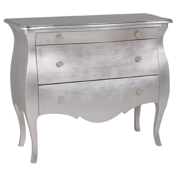 Capri Chest in Metallic Silver by AFK Art For Kids