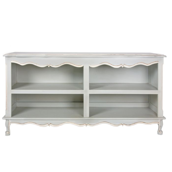 French Double Bookcase in Provence Blue by AFK Art For Kids