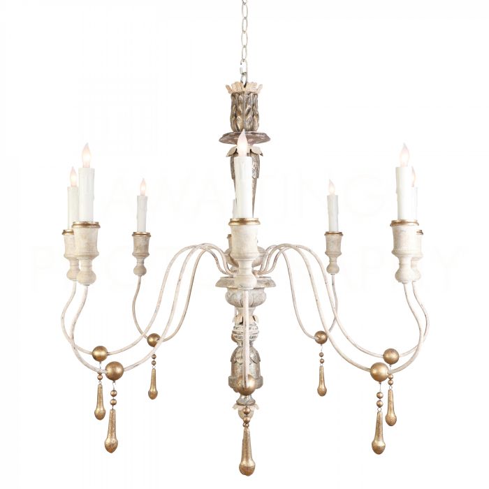 Alessandro Large Chandelier by Aidan Gray