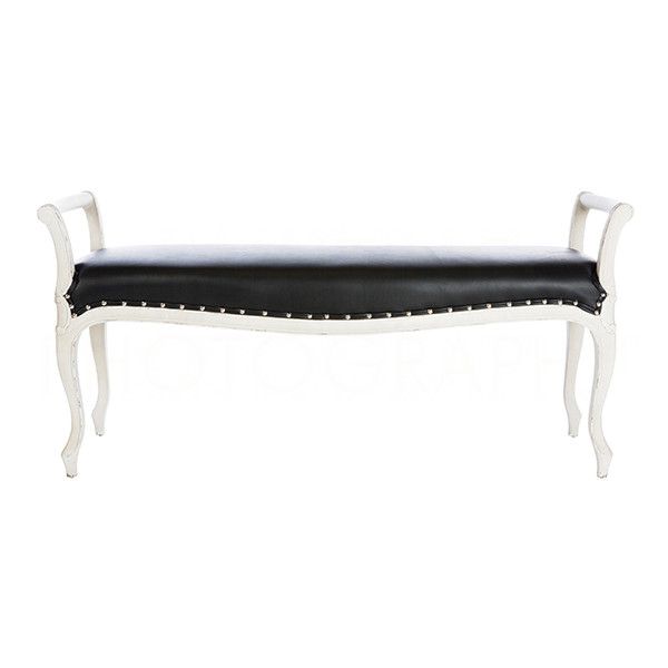 Laurie Long Bench in Leather by Aidan Gray