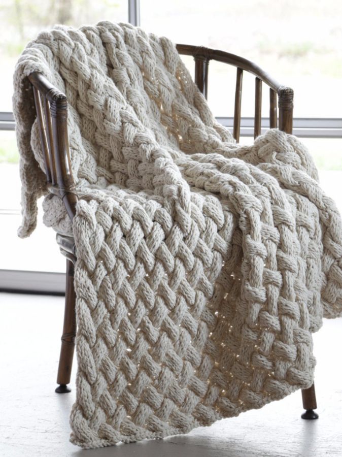 Basket Weave Blanket by ASI