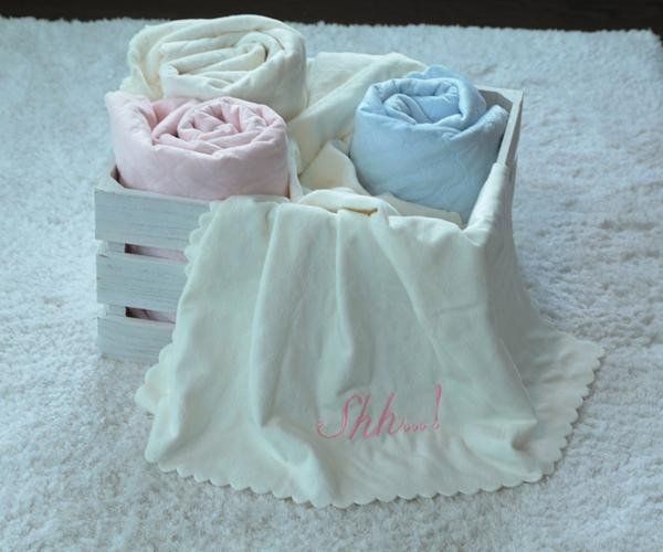 Nana's Quilted Single Face Plush Baby Blanket by ASI