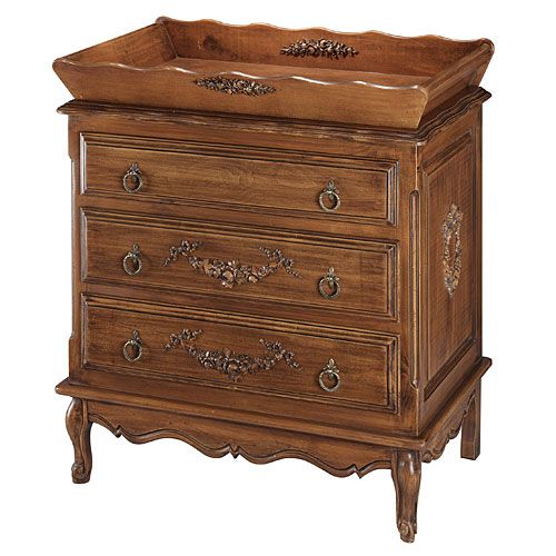 French Chest in Chateau with Mouldings by AFK Art For Kids