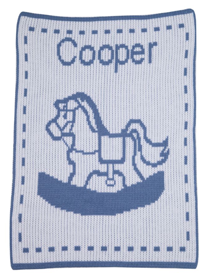Single Rocking Horse Blanket by Butterscotch Blankees