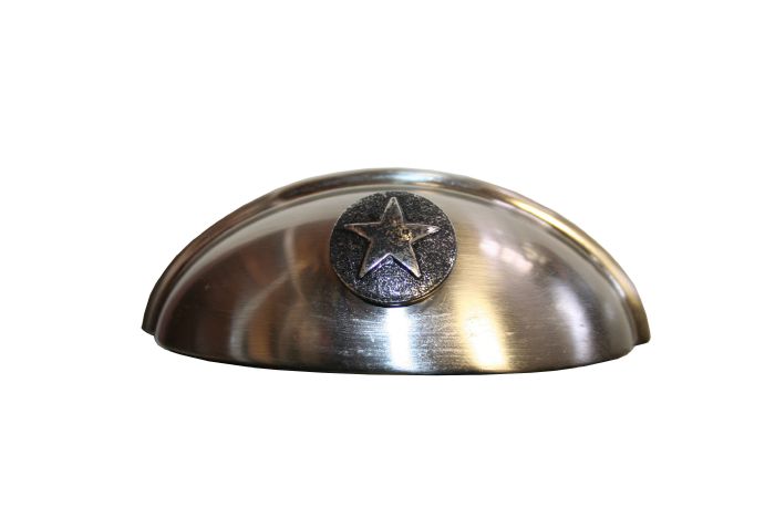 Silver Star Cup Pull by CC Custom Furniture
