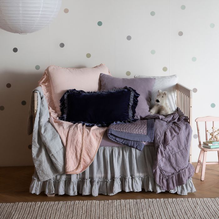 Petit Bella French Lavender, Pearl and Cloud Baby Bedding Bella Notte Linens by Bella Notte Linens