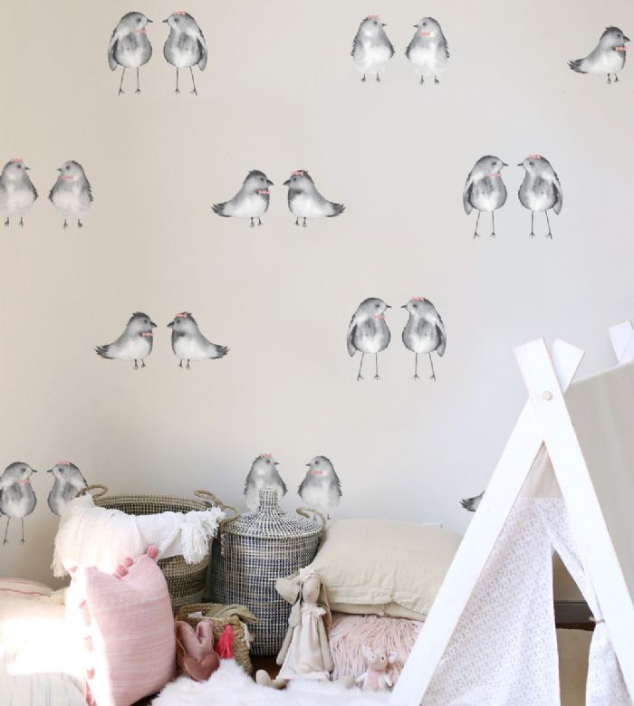 Birds & Bows Wall Decals by Wall Decals