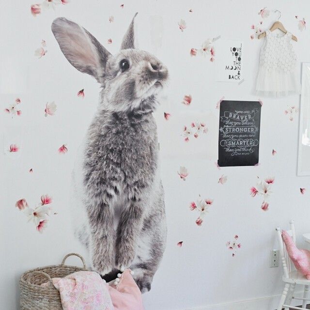 Bunny Wall Decals by Wall Decals