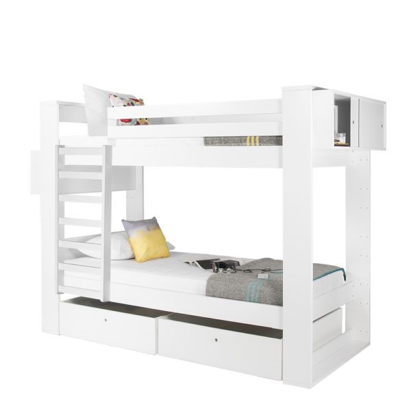 Austin Bunk Bed – Attached Ladder by ducduc