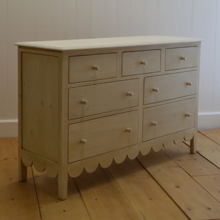Cottage Scalloped Dresser by English Farmhouse Furniture