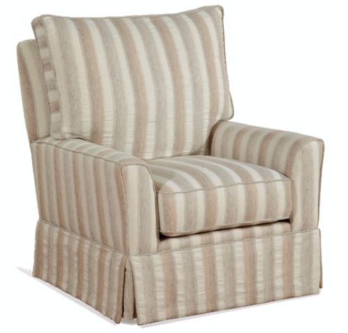 Kylee XL Swivel Glider by Cottage Slipcovered