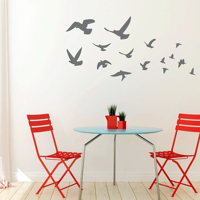 Fly Away Wall Decals by Wall Decals