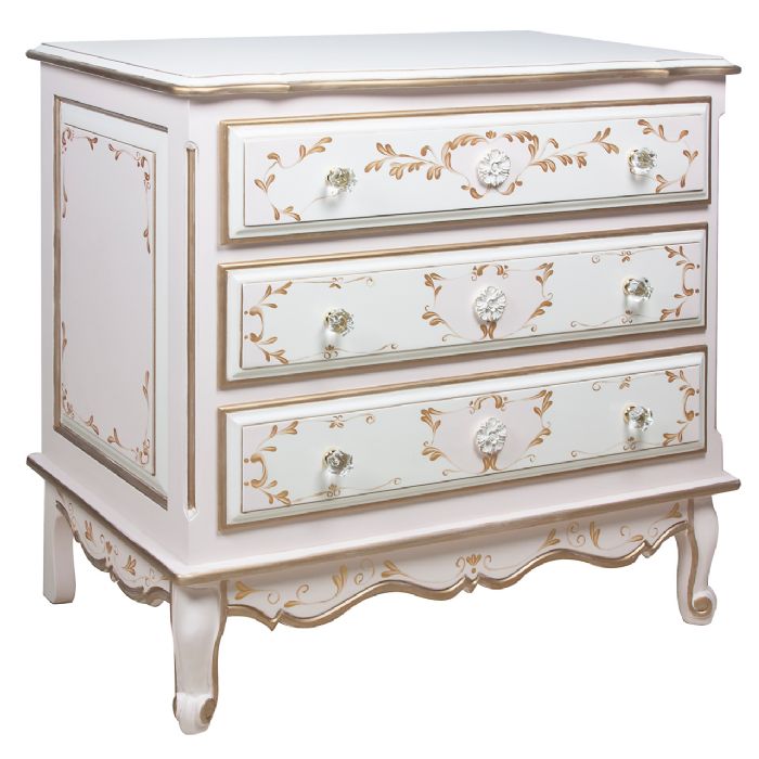 French Chest in Verona Pink by AFK Art For Kids