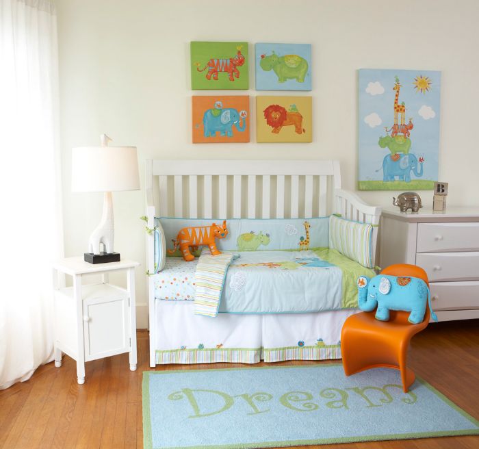 Funny Friends Baby & Toddler Bedding Collection by The Little Acorn