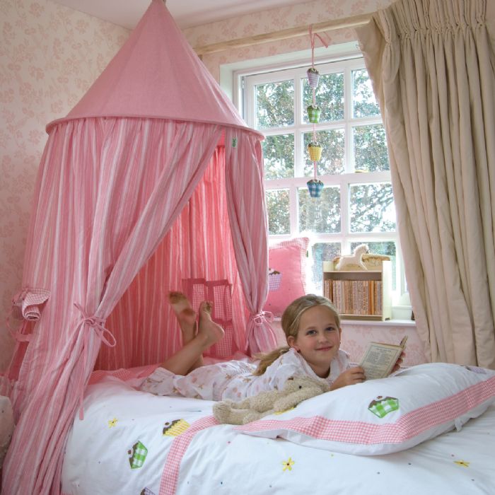 Hanging Tent in Rose Multi Stripe by Win Green