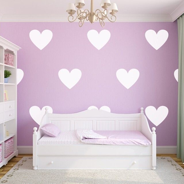 Hearts Wall Decals by Wall Decals