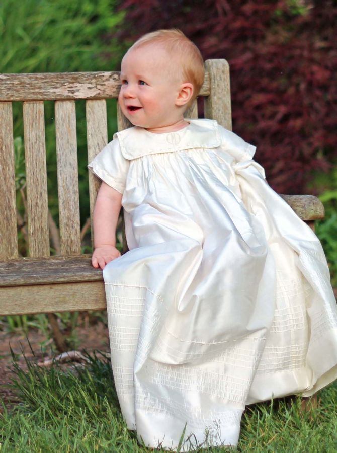 Traditional Christening Gown by Isabel Garreton