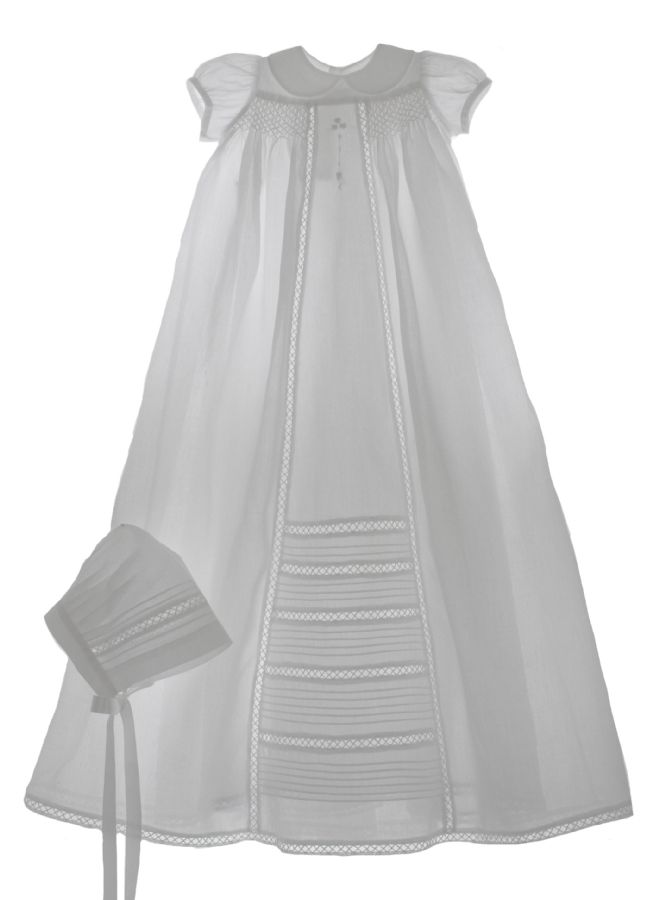 Romance Christening Gown by Isabel Garreton