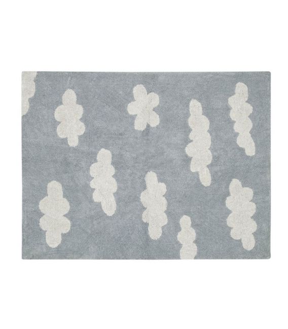 Clouds Gray Rug by Lorena Canals