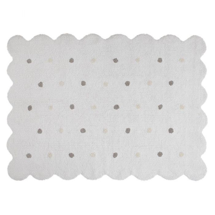 Biscuit White Rug by Lorena Canals
