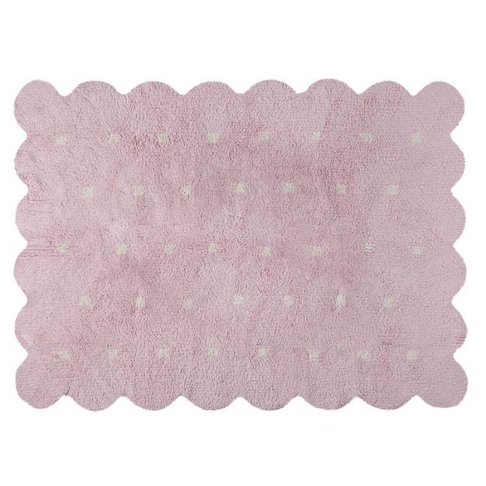 Reversible Biscuit Pink - Beige Rug by Lorena Canals