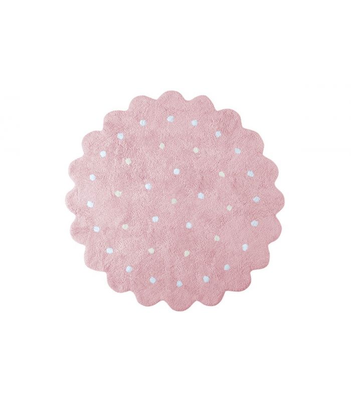 Little Biscuit Pink Rug by Lorena Canals