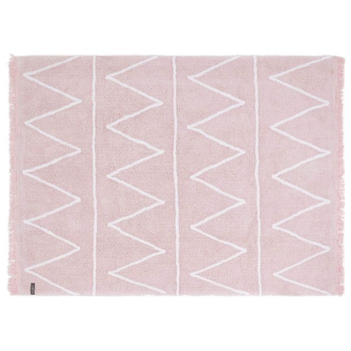 Hippy Soft Pink Rug by Lorena Canals