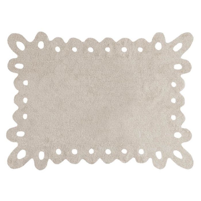 Lace Beige Rug by Lorena Canals