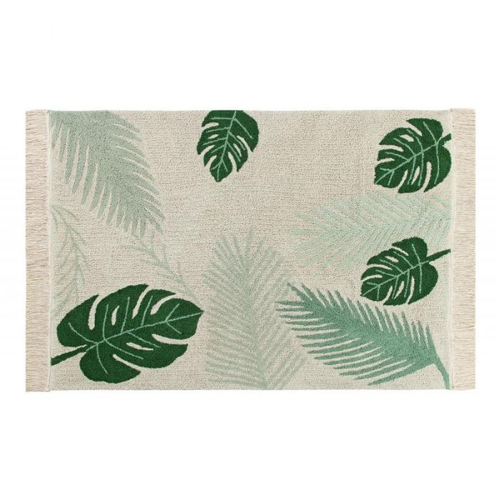 Tropical Green Rug by Lorena Canals