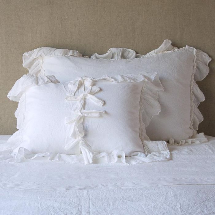 Bella Notte Linens Linen Whisper Pillow Shams by Bella Notte Linens