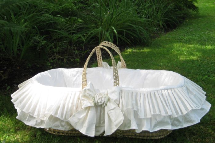 Dragonfly Moses Basket by Lulla Smith