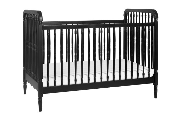 Liberty 4-in-1 Convertible Crib in Black by Million Dollar Baby Classic