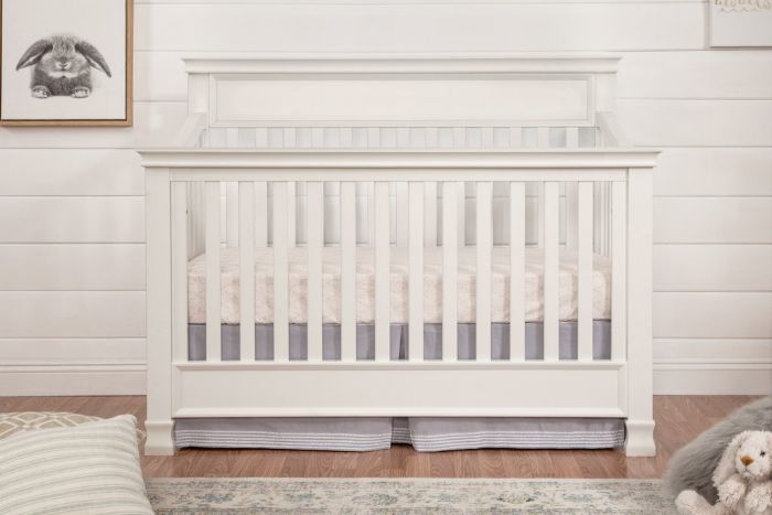 Foothill 4-in-1 Convertible Crib with Toddler Conversion Kit in Warm White by Million Dollar Baby Classic
