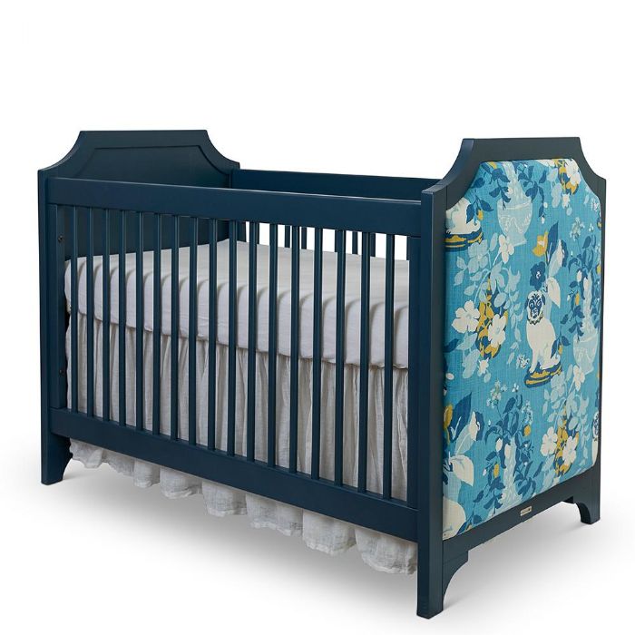 Coconut Row Crib with Upholstered Panels by Newport Cottages