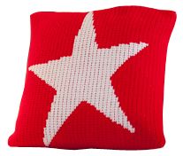 Single Star Pillow by Butterscotch Blankees