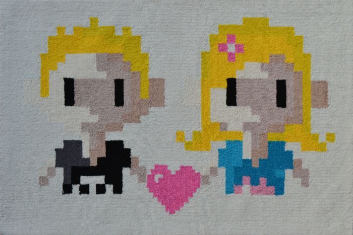 Pixel Couple Rug by Rug Market