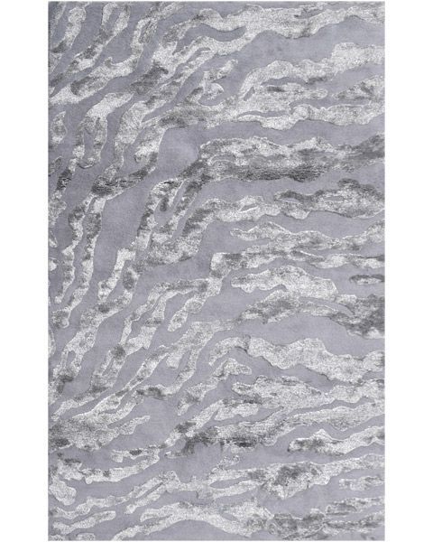Kiawah Rug in Gray/Silver by Rug Market