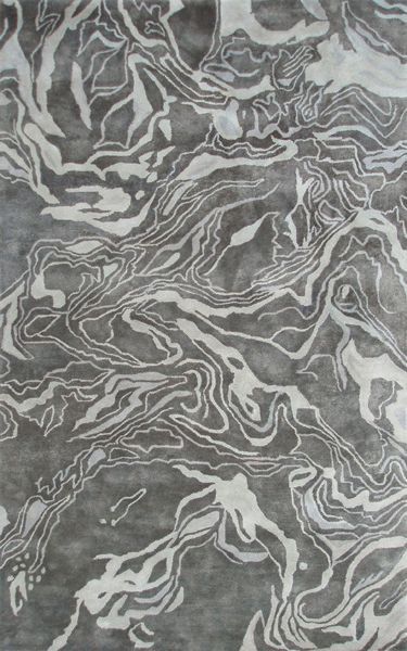 Marble Rug in Gray by Rug Market